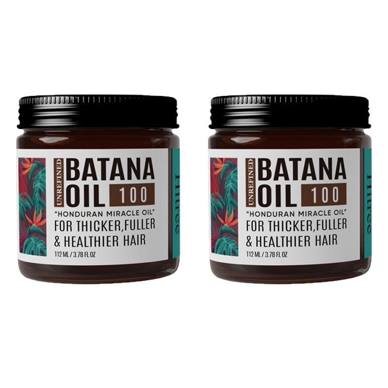 Hitree Batana Oil for Hair Growth: 100% Organic and Pure - Dr. Sebi Approved Batana Oil from Honduras Unrefined Promotes Hair Thickness for Men & Women 3.78 OZ Hair Care Organic Shiny Moisture Comfort