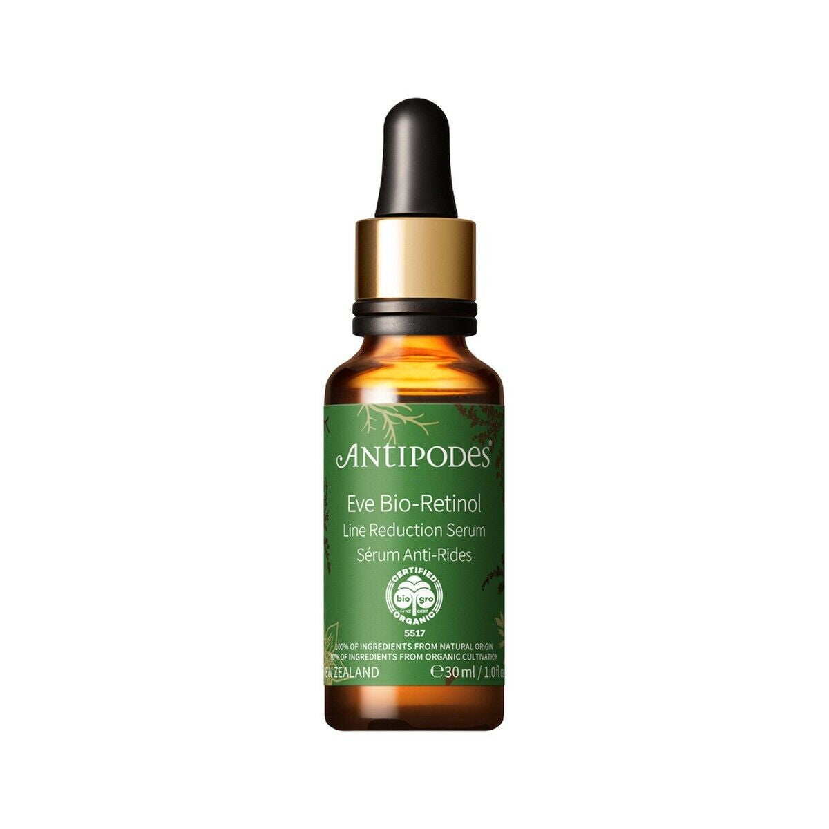 NEW Antipodes Eve Bio-Retinol Line Reduction Serum 30Ml Organic Skin Care
