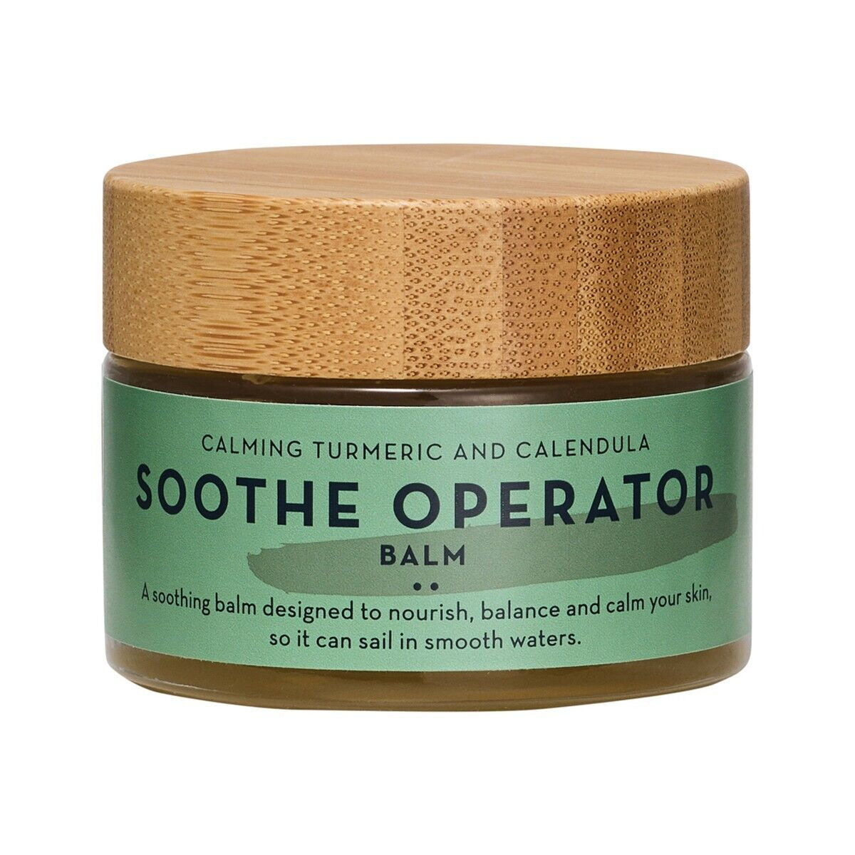 New the Organic Skin Co Soothe Operator Balm Calming Turmeric and Calendula 50Ml