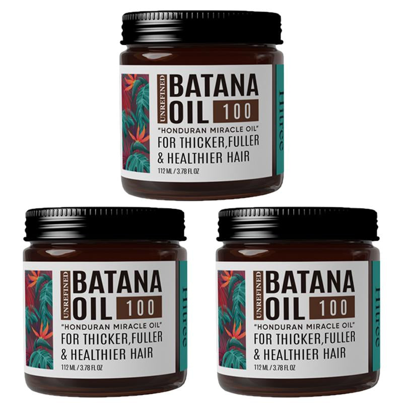 Hitree Batana Oil for Hair Growth: 100% Organic and Pure - Dr. Sebi Approved Batana Oil from Honduras Unrefined Promotes Hair Thickness for Men & Women 3.78 OZ Hair Care Organic Shiny Moisture Comfort
