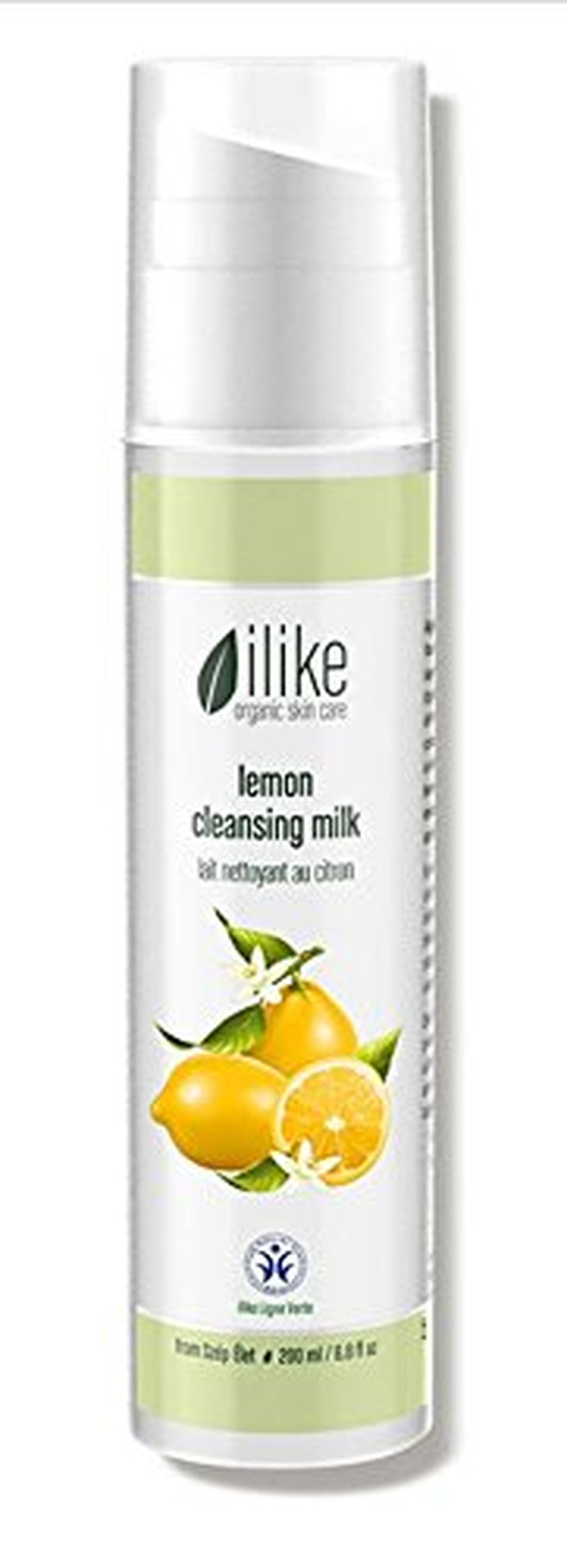 Organic Skin Care Lemon Cleansing Milk 6.8Oz